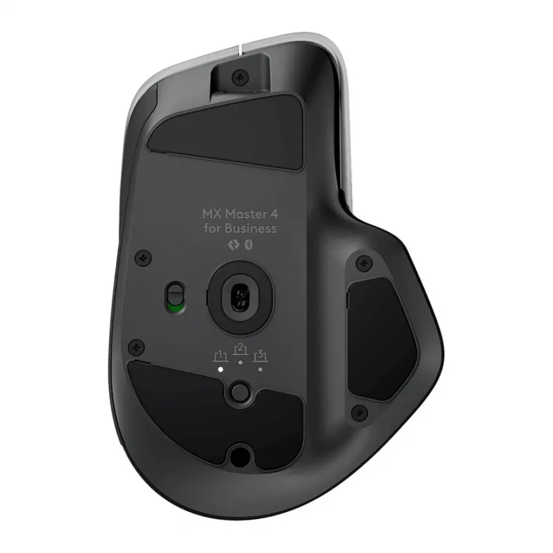 Logitech MX Master 4 - pele - Bluetooth, 2,4 GHz - grafīta