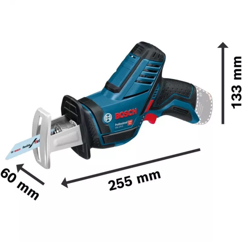 Bosch GSA 10,8 V-LI Professional Melns, Zils