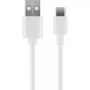 Wentronic 59130 2m USB A USB C vīriešu vīriešu balts USB kabelis (59130)