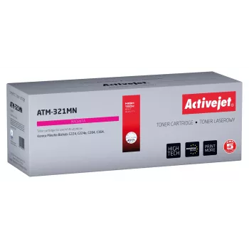 Activejet ATM-321MN toneris (aizstājējs Konica Minolta TN321M; Supreme; 25000 lappuses; fuksīna)