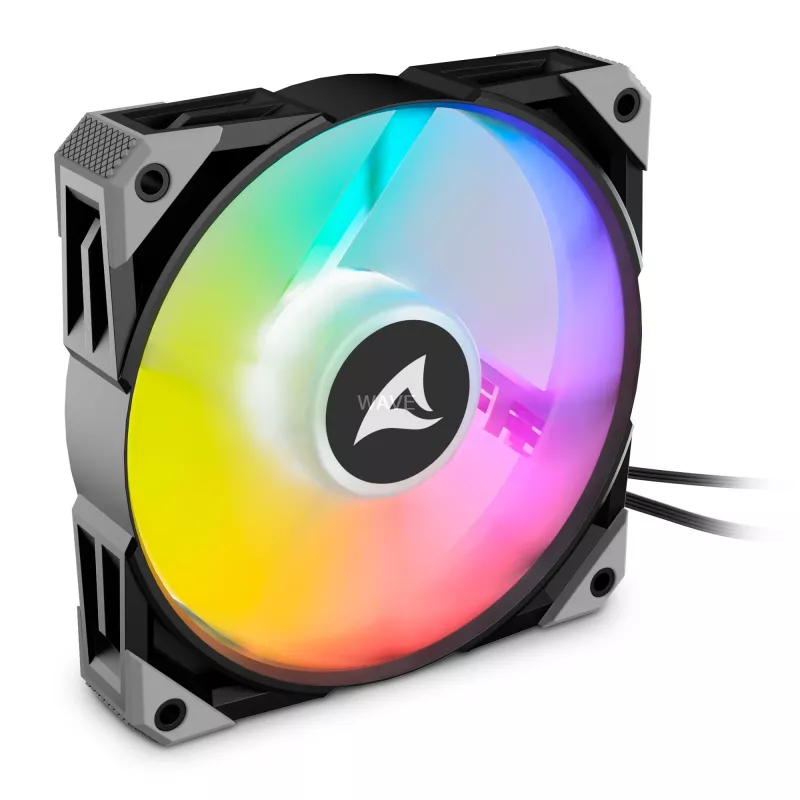 SHARKOON F50 120mm ARGB korpusa ventilators - melns