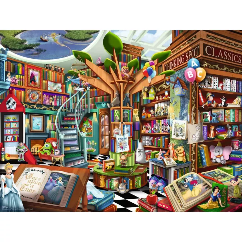 Disney Story Book Refresh, Puzzle 1500 gab.