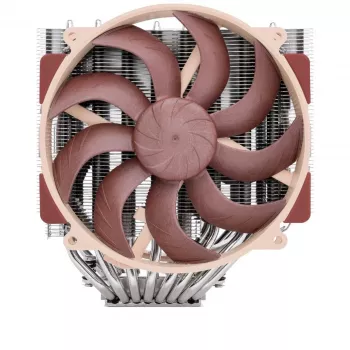 Gaisa dzesētājs Noctua NH-D15 G2 — divu ventilatoru 140 mm CPU dzesētājs, varš, 12 V, maks. 1500 RPM, saderīgs ar LGA 1150/1151/1155/1156/1200/1700 un AM4/AM5