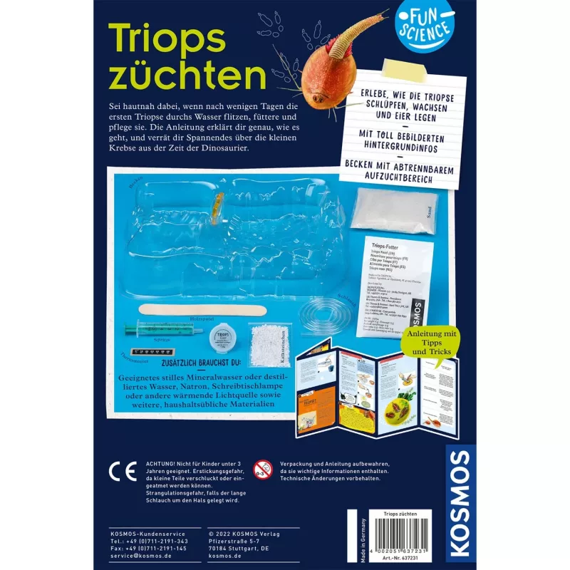 Kosmos Fun Science 637231 bērnu zinātnes rotaļlieta