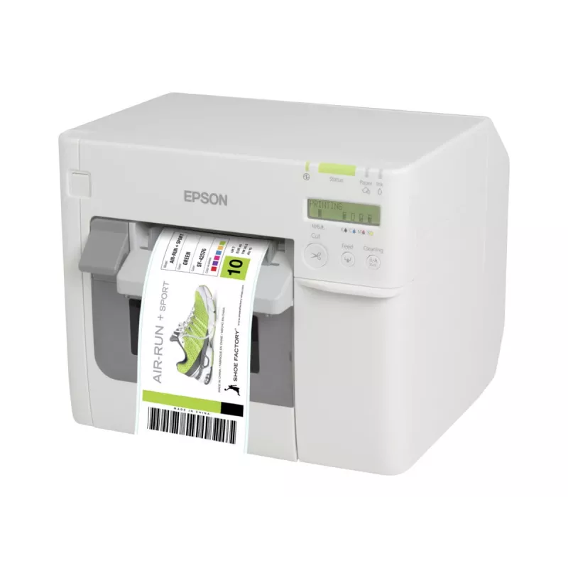 Epson TM-C3500 etiķešu printeris Tintstrūkla Krāsaina 720 x 360 DPI 103 mm/s Vadu Ethernet LAN