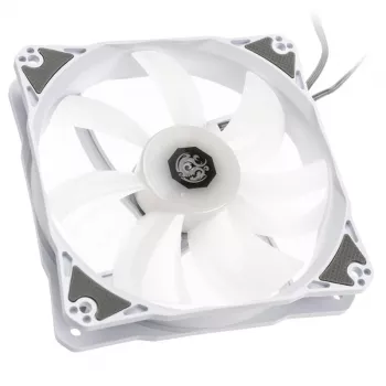 120mm ARGB ventilators BitsPower Notos — balts, modelis BPTA-FX1812NTWH-1