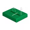 Breadboard DELOCK 18321 — bezlodēšanas maketēšanas plate, plastmasa, 36×46×10 mm, zaļa