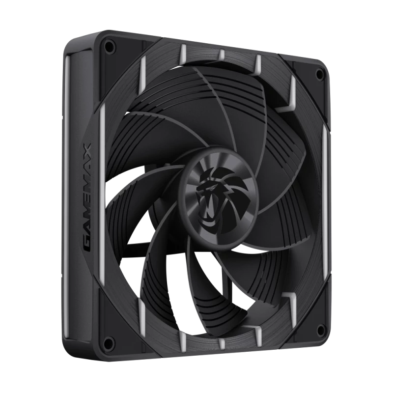 GAMEMAX TORNADO T14 ARGB-R 140mm korpusa ventilators - melns