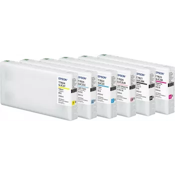 Tintes kasetne Epson T782 dzeltena 200 ml lielformāta printeriem