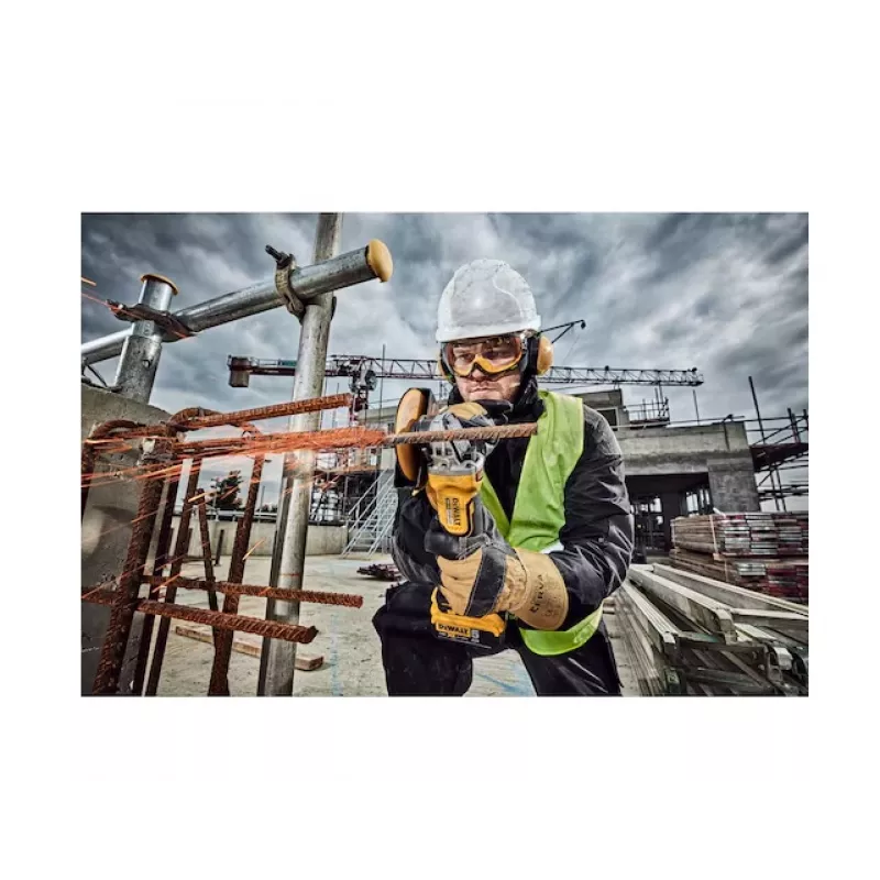 Leņķa slīpmašīna DeWALT DCG406N-XJ, bezsuku, 125 mm disks, 9000 apgr./min, 1,75 kg, M14 vārpsta