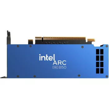 Grafikas karte INTEL Arc Pro B50 — 16 GB GDDR6, 128-bit, PCIe 5.0, aktīvā dzesēšana