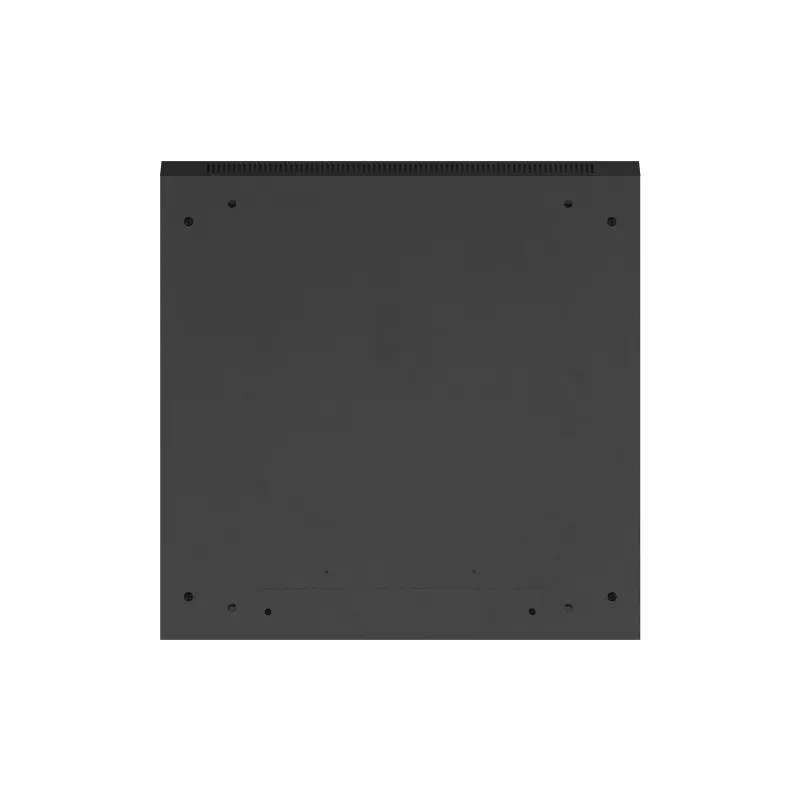 Sienas stiprinājuma skapis 19 inch 6U 600x600 melns
