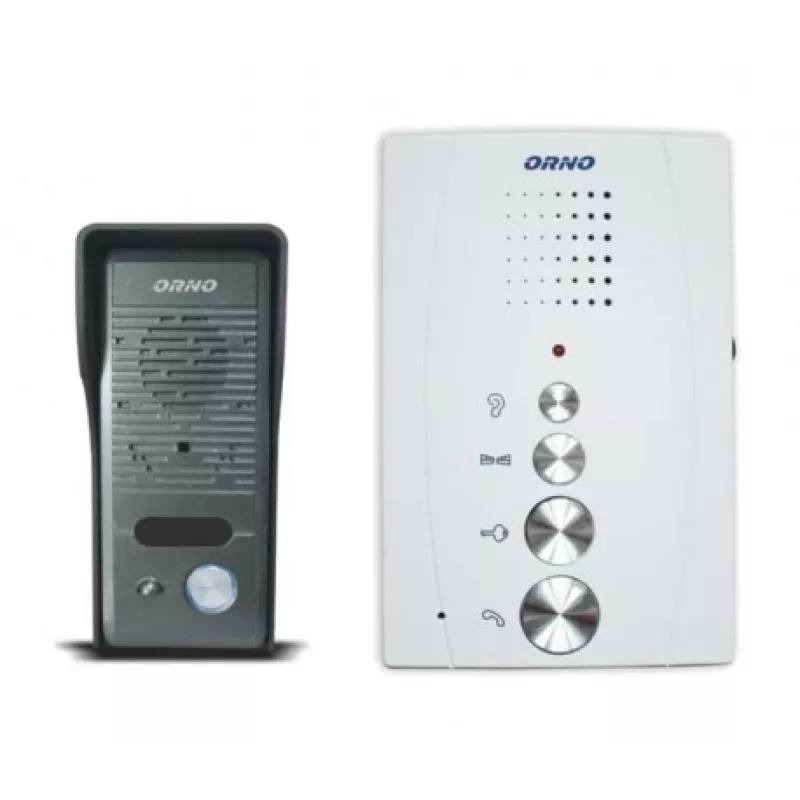 Durvju sakaru komplekts ORNO OR-DOM-RE-914 privātmājām, bez klausules, balts
