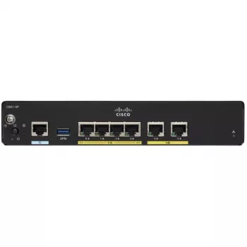Vadu maršrutētājs Cisco C927-4P Gigabit Ethernet melns