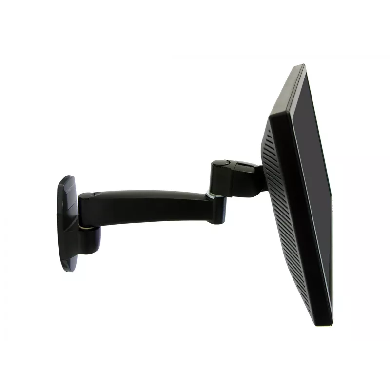 Ergotron 200 Series - Montāžas komplekts (Sienas roka) - Monitoram - 1 pagarinājums - Tērauds - Melns - Ekrāna izmērs: līdz 81,3 cm (līdz 32 collām)