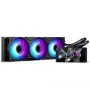 Phanteks Glacier One 360M25 LCD AiO-Liquid Cooling, 6 collu displejs - 360 mm, melna