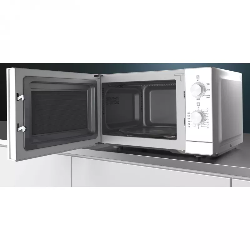 Siemens iQ300 FF020LMW0 mikroviļņu krāsns Balta Solo mikroviļņu krāsns Novietojama uz darba virsmas 20 L 800 W