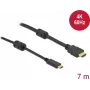 Active USB Type-C to HDMI kabelis DeLOCK 85973 4K 60 Hz 7 m