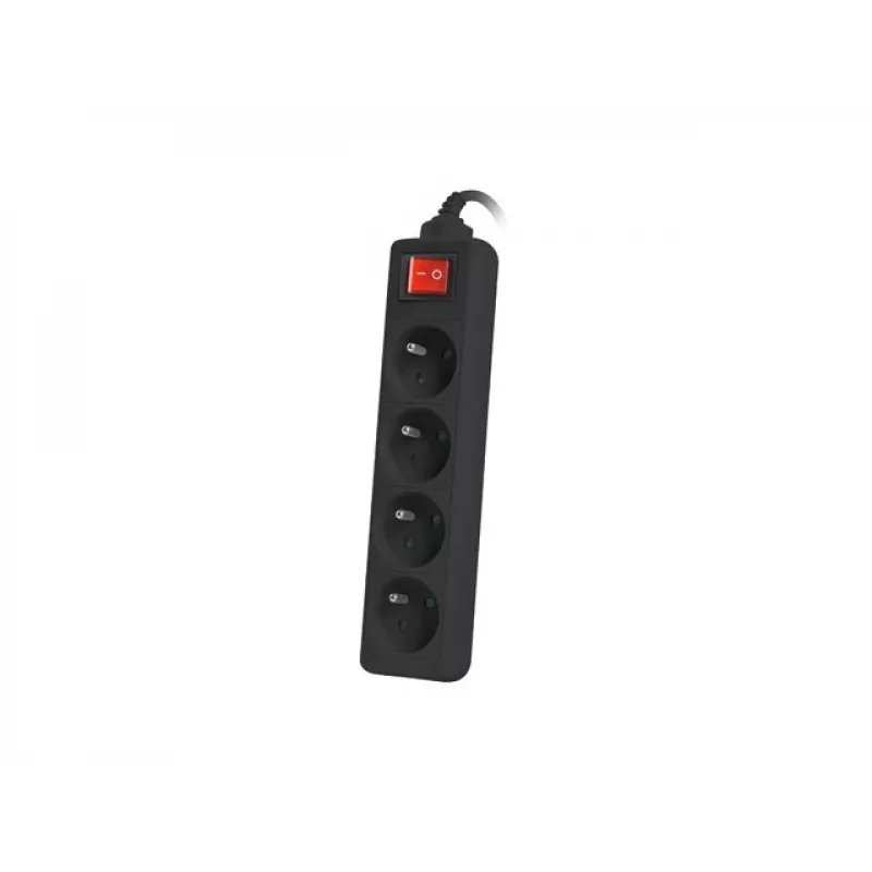 Lanberg PS1-04E-0150-BK Produkts Melns