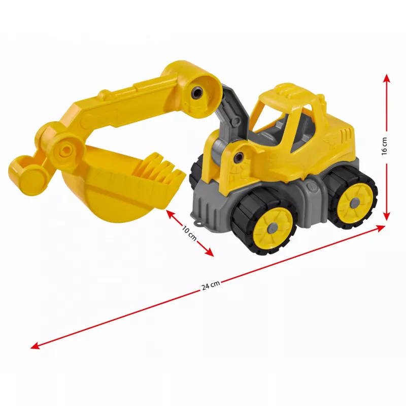 Power Worker Mini ekskavators, rotaļu transportlīdzeklis