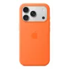 Silikona maciņš Apple iPhone 17 Pro MagSafe oranžs
