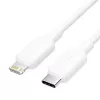 USB-C–Lightning kabelis 3A 480Mbps 1m BALTS
