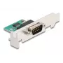 DeLOCK 90892 seriālais pārveidotājs/atkārtotājs/izolators USB 2.0 RS-232 Zaļš Nerūsējošais tērauds