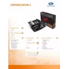 Mātesplate Sapphire B650M-E (AMD B650) micro ATX, Socket AM5, DDR5, 2x DIMM, 96GB, 2x M.2 (PCIe5/4), 4x SATA III, 2.5Gb LAN