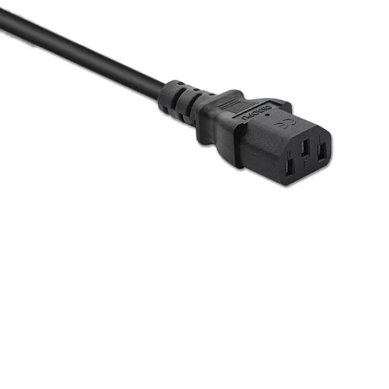 Strāvas pagarinātāja kabelis QOLTEC 50459 IEC C13 uz C14 1,5 m