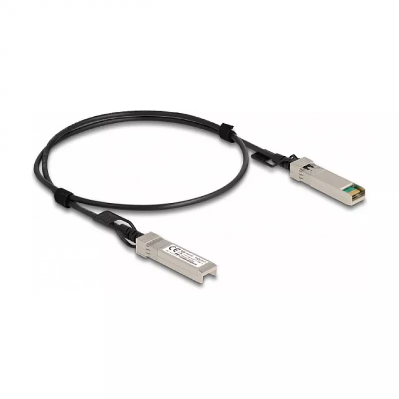 DeLOCK kabelis Twinax SFP+ vīr. uz SFP+ vīr. 1 m