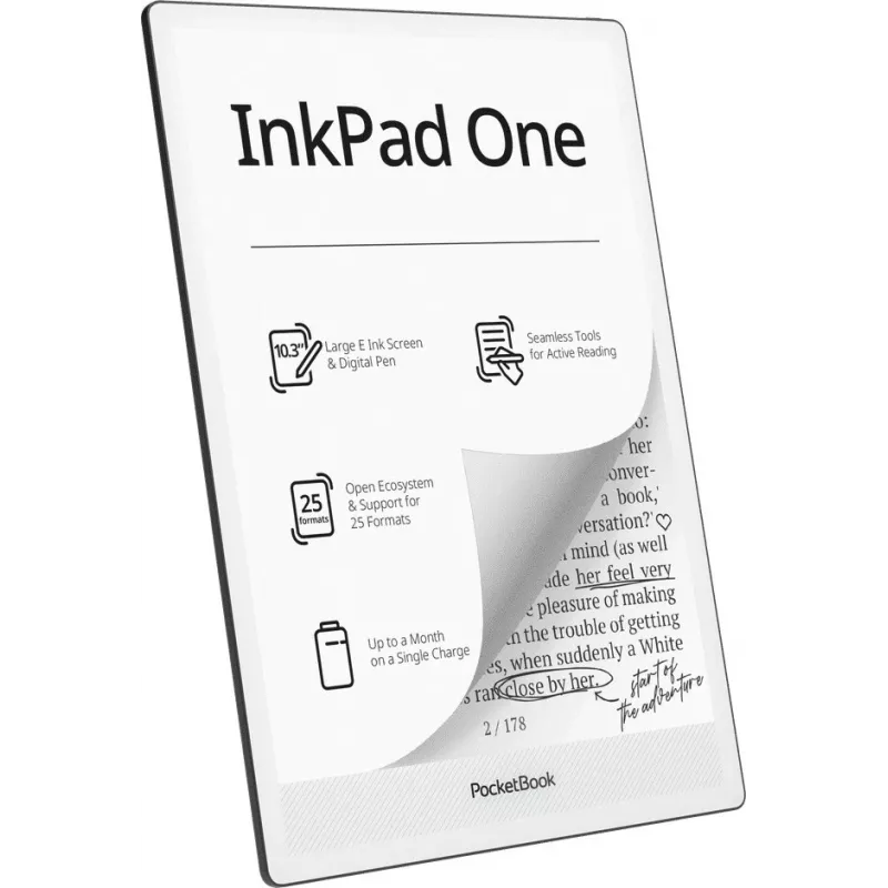 PocketBook InkPad One - matēti melna