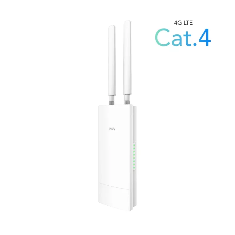 Cudy LT500 bezvadu maršrutētājs Fast Ethernet divjoslu (2.4 GHz / 5 GHz) 4G balts