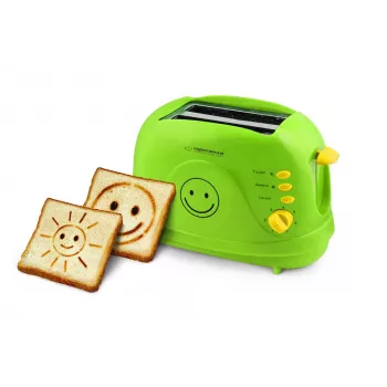 Esperanza EKT003 Smiley tosteris, 750 W, zaļš