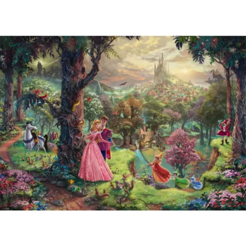 Puzle Thomas Kinkade: Disney Sleeping Beauty