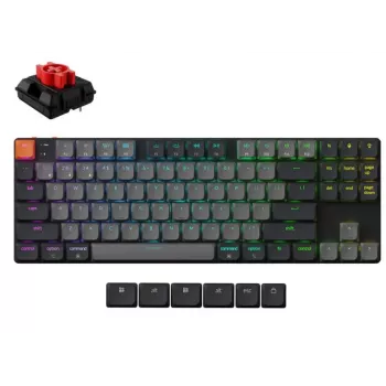 Klaviatūra Wrl K1 RGB/Melns K1X-H1 Keychron
