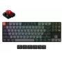 Klaviatūra Wrl K1 RGB/Melns K1X-H1 Keychron
