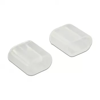 Kontaktligzdu drošības vāciņš DeLOCK 64035 caurspīdīgs 10 gab.