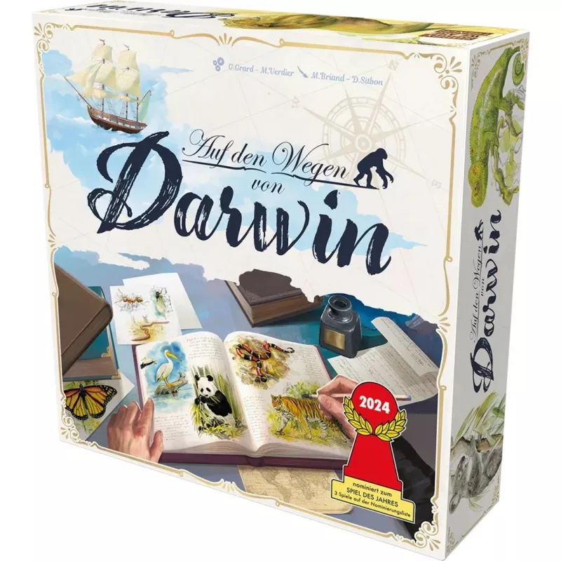 to den Wegen von Darwin, galda spēle