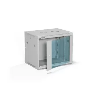 ALANTEC statīvais skapis 19 9U 600x450, pelēks PLAKANAIS IEPAKOJUMS