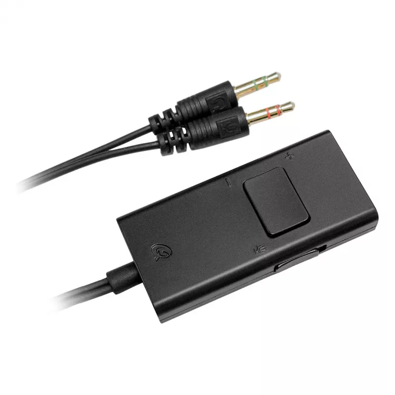 Austiņas QPAD QH-91 vadu, galvas stīpa, apkārtauss, 15–25000 Hz, 2 m kabelis, melns