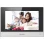 Video domofons Hikvision DS-KH6320-TE1, 7 collu kapacitatīvs skārienekrāns, PoE, 1024×600, MicroSD līdz 32GB, Ethernet, Linux