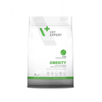 VETEXPERT Veterinary Diet Obesity Dog sausā suņu barība, 2 kg