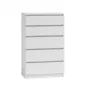 Topeshop M5 BIEL kumode