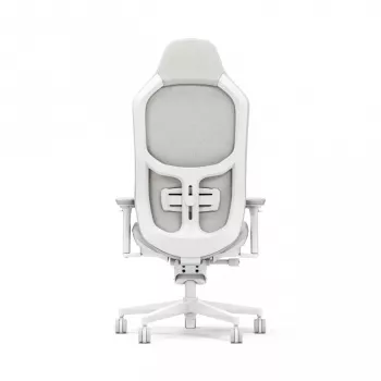 Fractal Design FD-CH-RE1F-02 spēļu krēsls, PC spēļu krēsls, polsterēts sēdeklis, balts