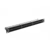 Lanberg PPU6-1048-B - Sadales panelis - 1U - 19 inch