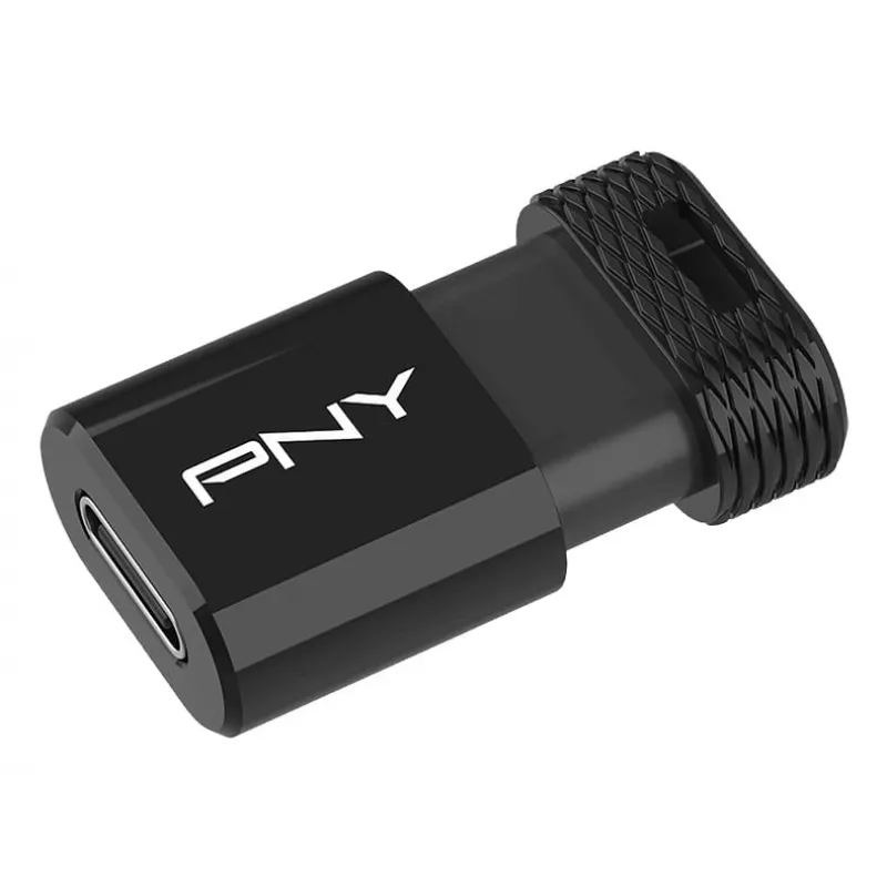 USB zibatmiņa PNY Elite-X 64 GB USB Type-C 3.2 Gen 1 (3.1 Gen 1) Melna
