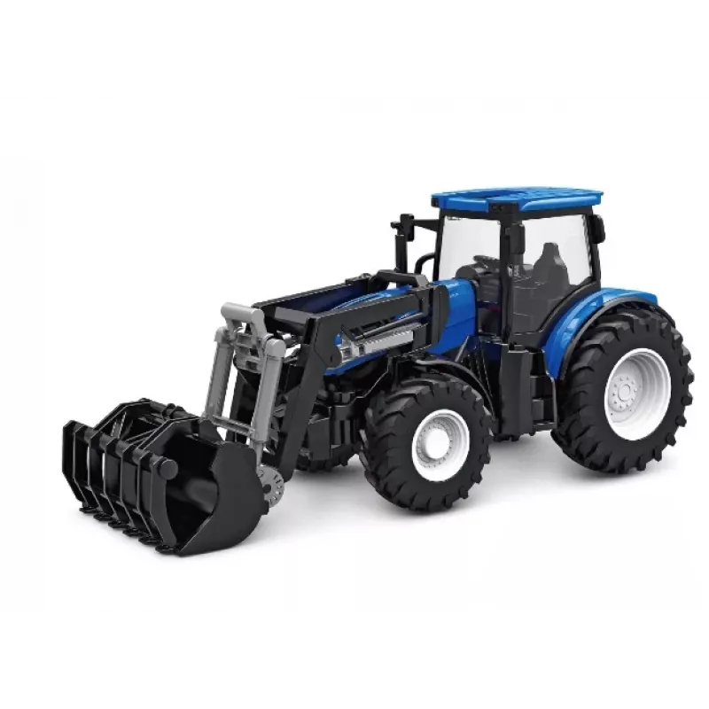 Traktors Amewi rotaļu traktors ar priekšējo iekrāvēju elektriskais dzinējs 1:24