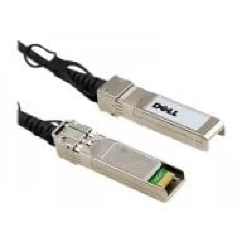 DELL 470-AAVJ InfiniBand/optiskās šķiedras kabelis 3,048 m SFP+ Melns