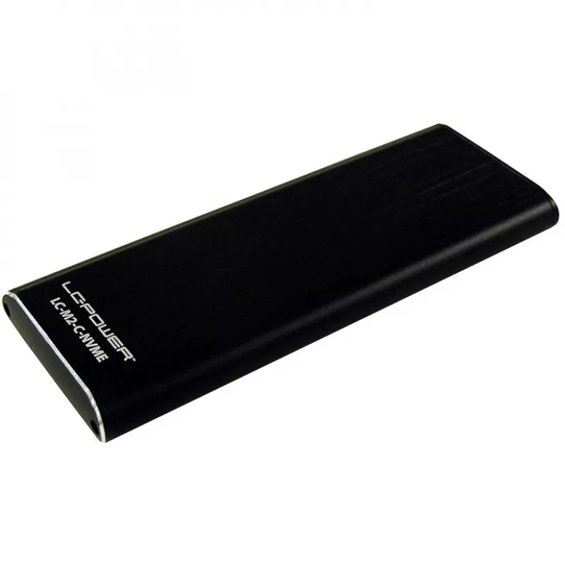 SSD korpuss LC-Power LC-M2-C-NVME Melns M.2