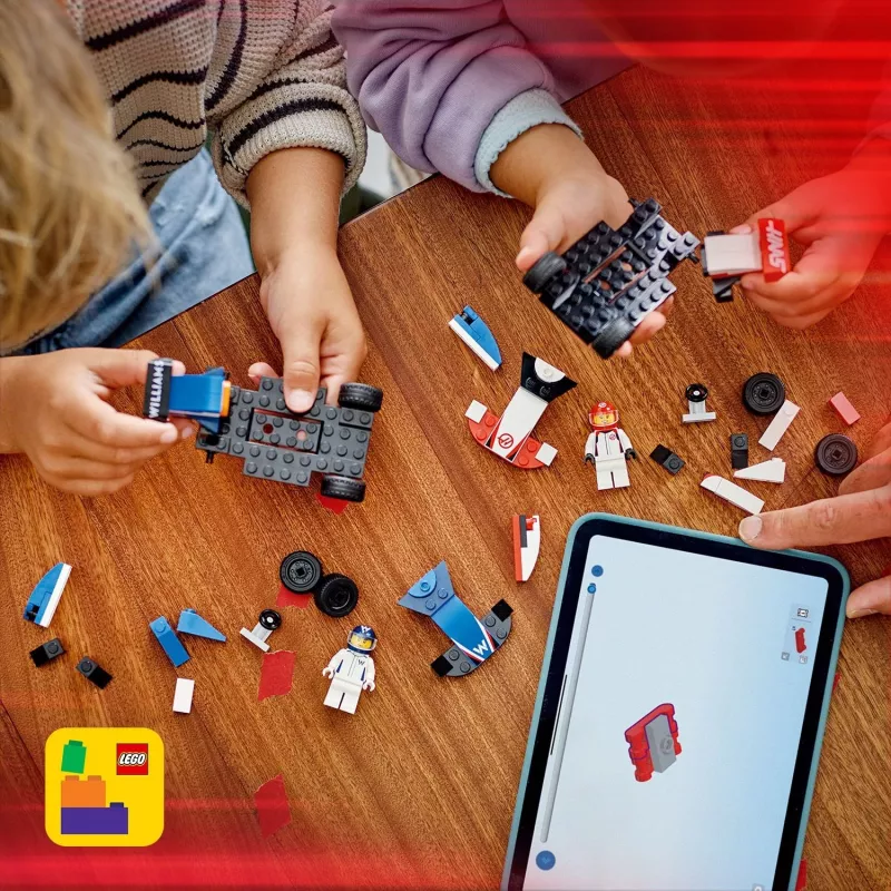 LEGO CITY 60464 F1 - Williams Racing & Haas F1 sacensību mašīnas